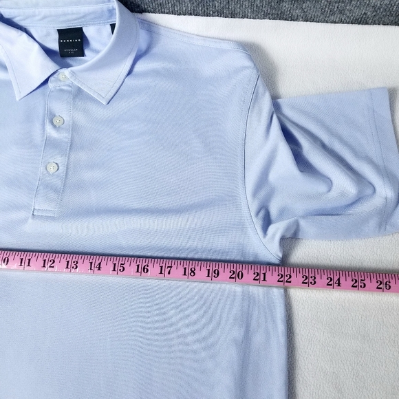 Dunning Men's polo shirts short sleeve collared Regular Fit size L - Picture 4 of 8